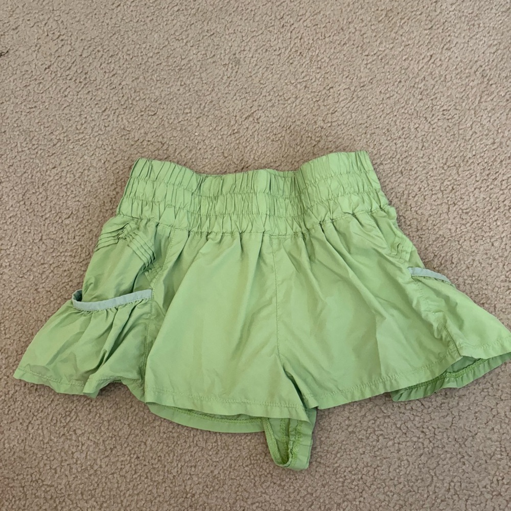 Green get your flirt on shorts size xs